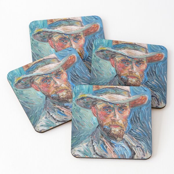 Item preview, Belgian man | Painting in the style of Vincent van Gogh designed and sold by ComicsFactory.