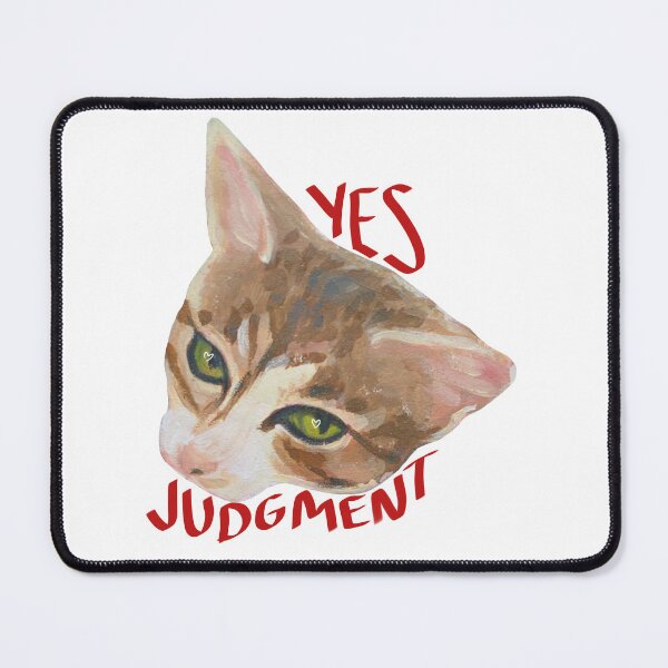 Item preview, Judgmental cat. Oh she IS judging. designed and sold by NessTheArtist.