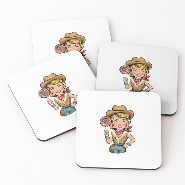 Item preview, Cartoon Lolipop Cowgirl  designed and sold by KNAA.