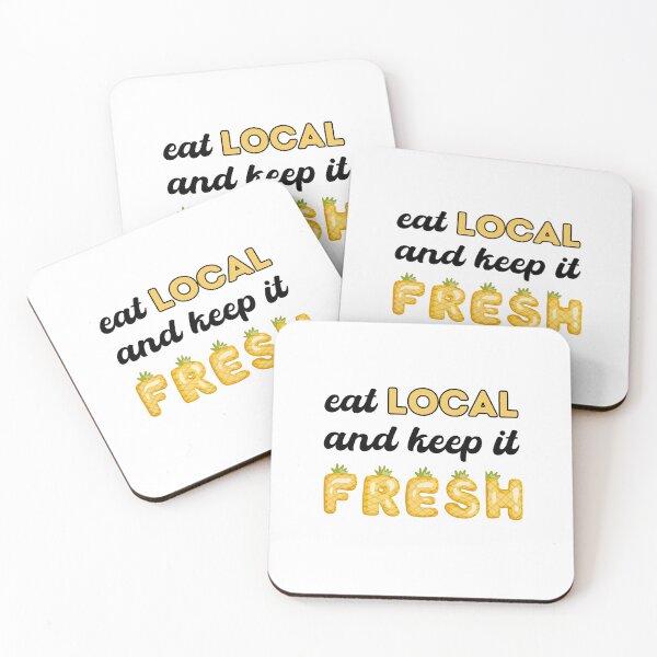 Item preview, Eat local and keep it fresh designed and sold by alczar.