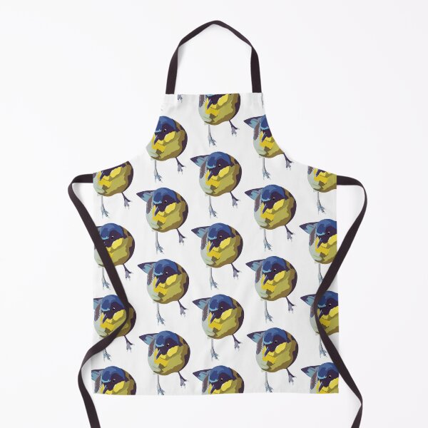 Item preview, B is for Blue Crowned Laughing Thrush ,Blue Crowned Laughing Thrush – Vibrant Songbird Wildlife Illustration designed and sold by PrettylittlepastelUk.