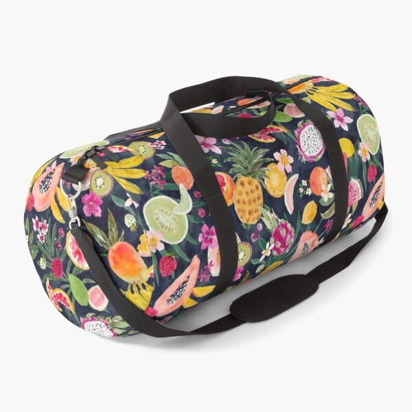 FRUIT FESTIVAL Tropical Colorful Duffle Bag