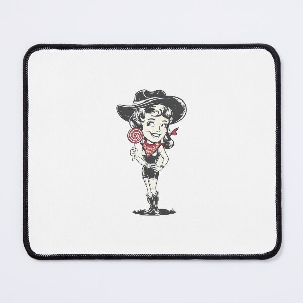 Item preview, Cartoon Lolipop Cowgirl designed and sold by KNAA.