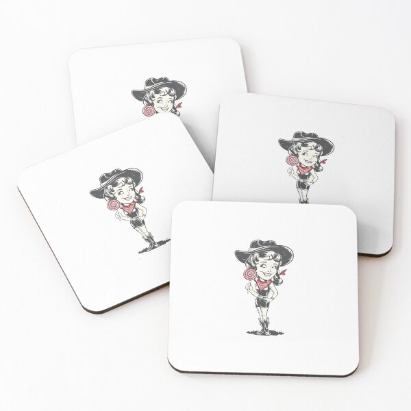 Item preview, Cartoon Lolipop Cowgirl  designed and sold by KNAA.