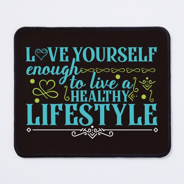 Item preview, Love yourself enough to live a a healthy lifestyle designed and sold by cosmoroutine.