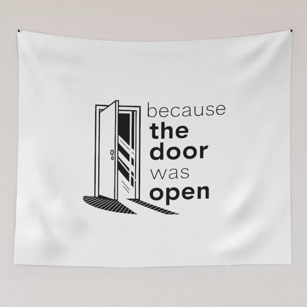 Item preview, Because the door was open designed and sold by Bu-uble.