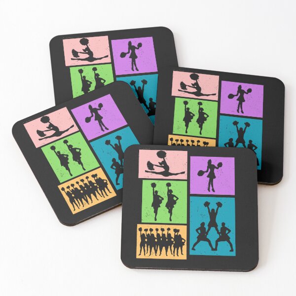 Item preview, Distressed Colorblock Cheer Squad designed and sold by AlienOccupation.