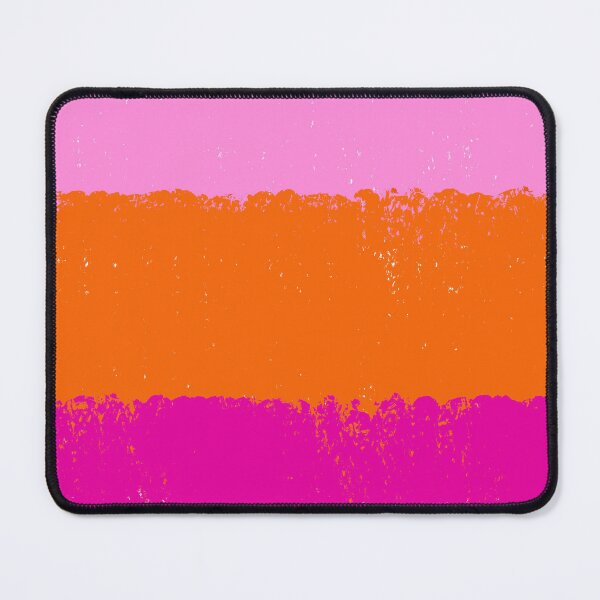 Item preview, Pink and Orange Painterly Wide Stripes designed and sold by OneThreeSix.