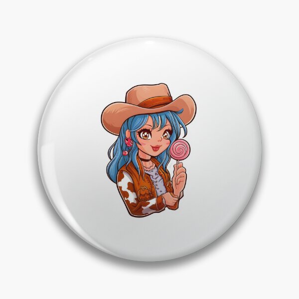 Item preview, Anime Cartoon Lolipop Cowgirl  designed and sold by KNAA.