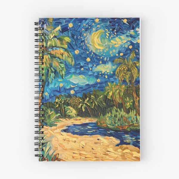 Item preview, Belizean landscape | Painting in the style of Vincent van Gogh designed and sold by ComicsFactory.