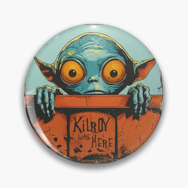 Item preview, Kilroy Was Here Big Eyes designed and sold by SplendidThings.