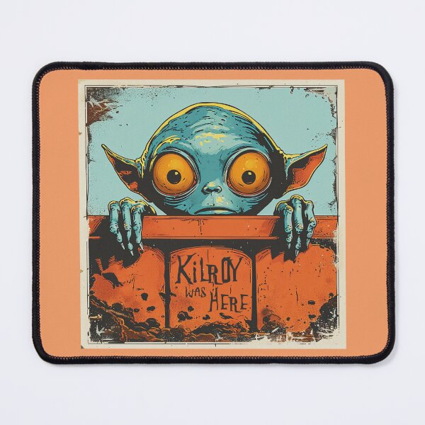Item preview, Kilroy Was Here Big Eyes designed and sold by SplendidThings.