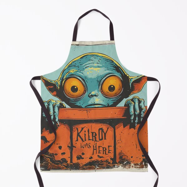 Item preview, Kilroy Was Here Big Eyes designed and sold by SplendidThings.