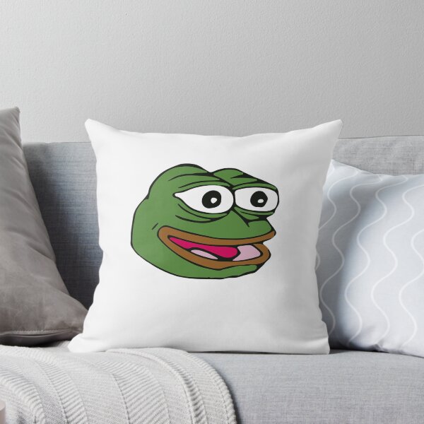 Item preview, FeelsGoodMan Emote White Text designed and sold by KingClothes.