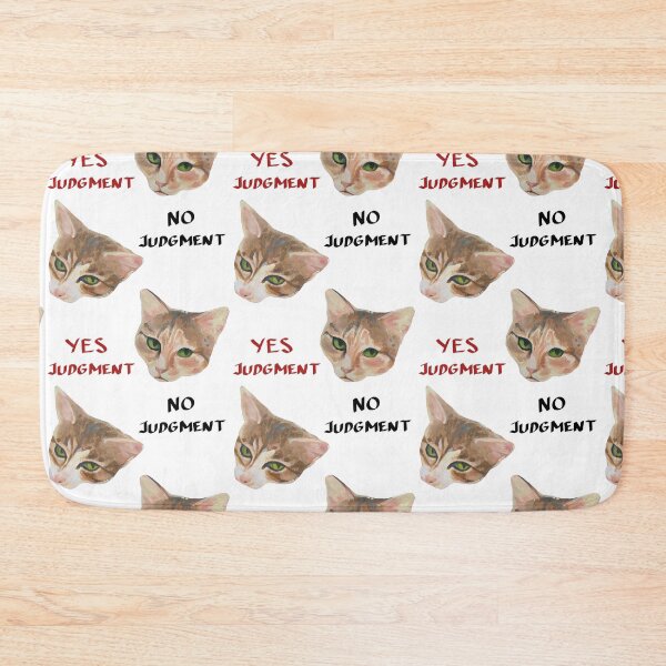 Item preview, Judgmental funny cats designed and sold by NessTheArtist.