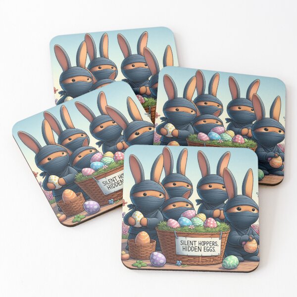 Item preview, Silent Hoppers, Hidden Eggs! designed and sold by FreeSpiritArt4U.