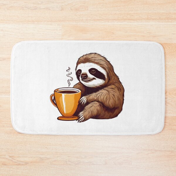 Item preview, Coffee Cuddles with Sloth 5 designed and sold by Tom-Johnson.