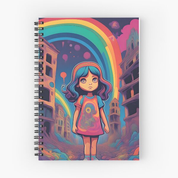 Item preview, A cute little girl standing amongst the ruined buildings designed and sold by Sopilka.