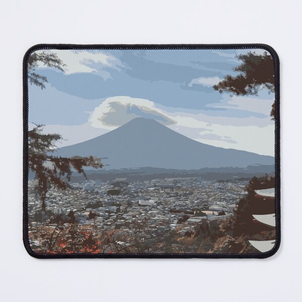 Item preview, Mount Fuji from Chureito Pagoda designed and sold by FSAEdesign.