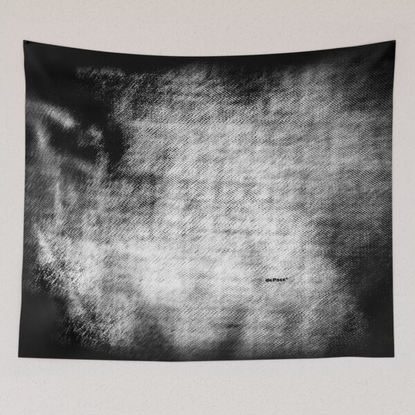 Item preview, WHITE SMUDGE ON BLACK PRINT - dePace' designed and sold by mrpropcake.