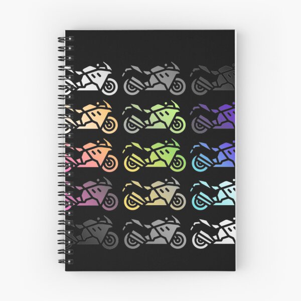Item preview, Colorful Neon Motorcycles designed and sold by Sandi-Pandi.