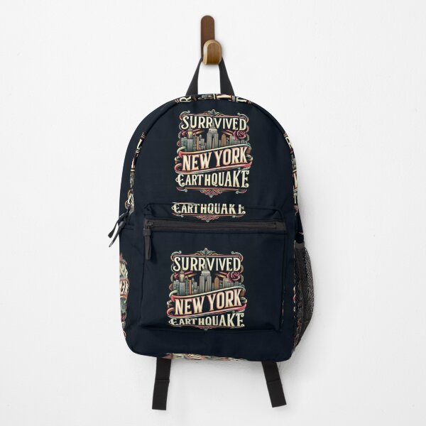 Item preview, April 5, 2024 earthquake in New York Manhattan "I survived the earthquake" designed and sold by JaroDesign2023.