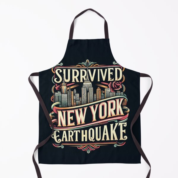 Item preview, April 5, 2024 earthquake in New York Manhattan "I survived the earthquake" designed and sold by JaroDesign2023.