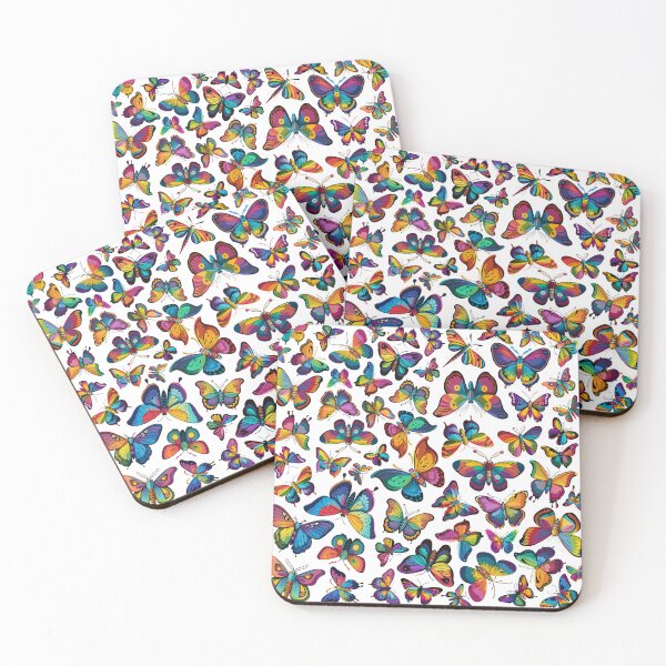 Item preview, Rainbow Moths designed and sold by ReBeDesigns.