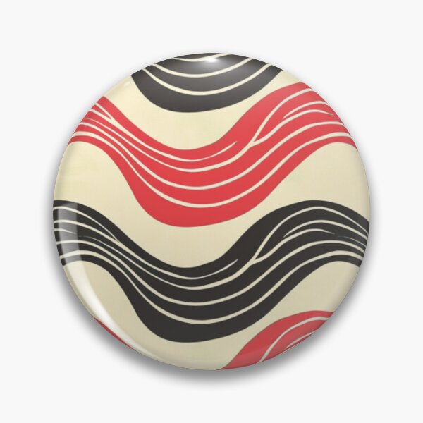 Artikelvorschau, Abstraktes Wellenmuster im Retro-Stil, Aktive Outdoor-inspirierte Kunst entworfen und verkauft von CDC40.