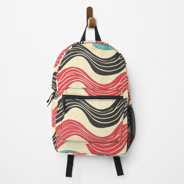 Item preview, Abstract wave pattern retro twist Active Outdoors Inspired Art designed and sold by CDC40.