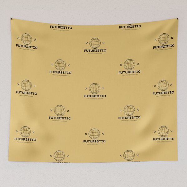 Item preview, Futuristic | Yellow Background designed and sold by RM-Journey.