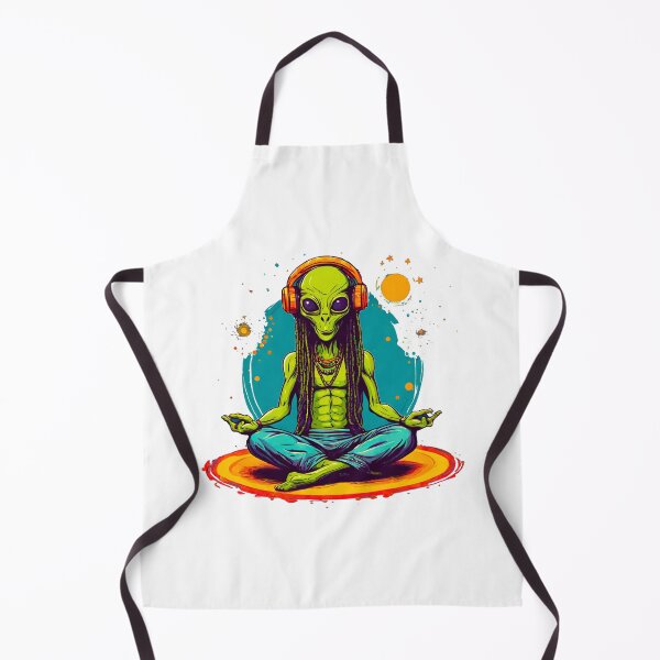 Item preview, Hippie Alien Practices Yoga Among Stars designed and sold by Tom-Johnson.