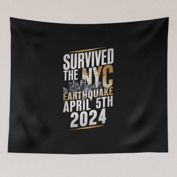 Item preview, I Survived The NYC Earthquake designed and sold by HeadTurningArt.