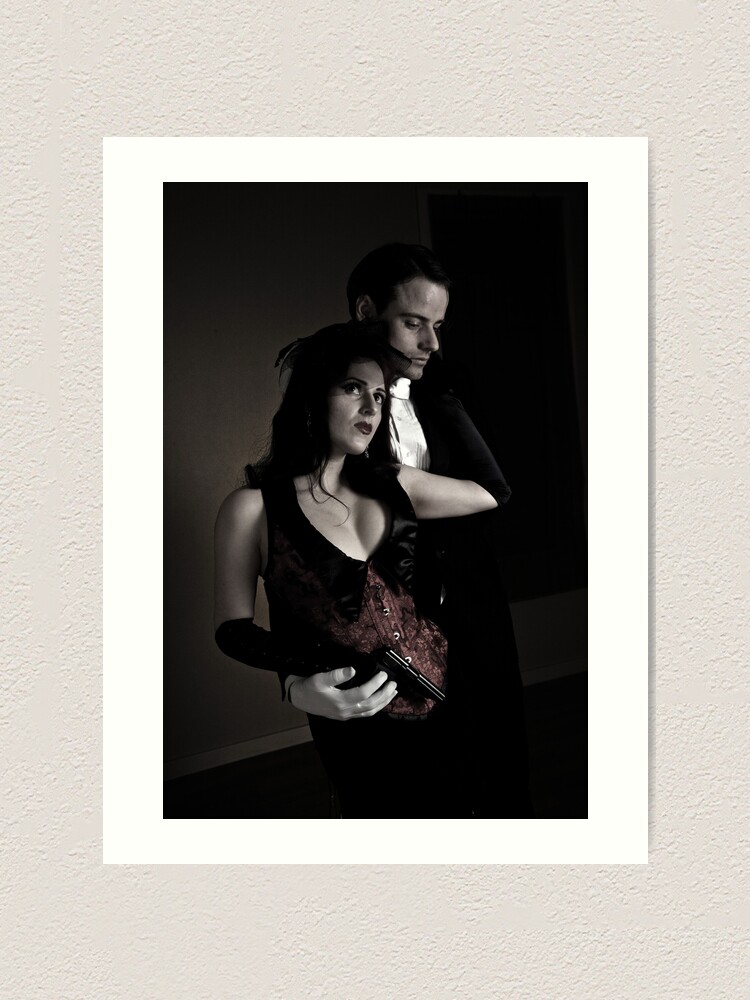 Alternate view of Sinister Caress Art Print