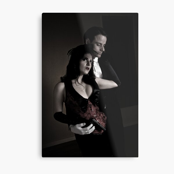 Sinister Caress Metal Print
