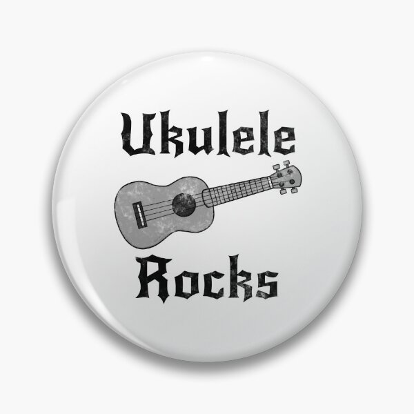 Item preview, Ukulele Rocks, Ukulelist Uke Player Goth Heavy Rock Musician designed and sold by doodlerob.