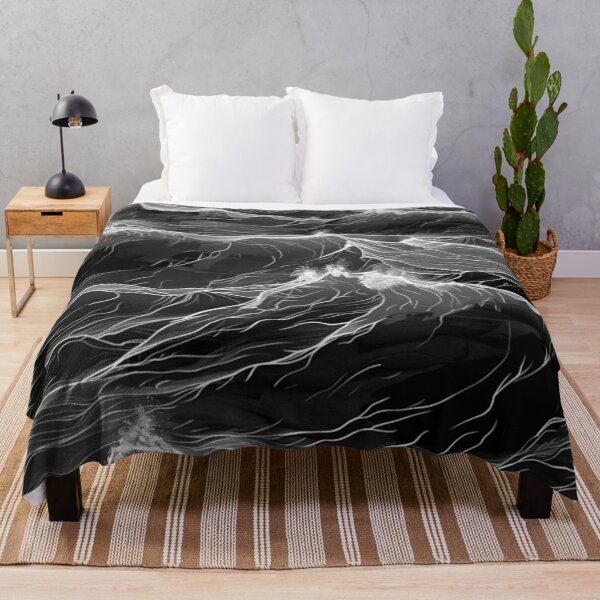 Item preview, Abstract wave pattern grayscale Active Outdoors Inspired Art designed and sold by CDC40.