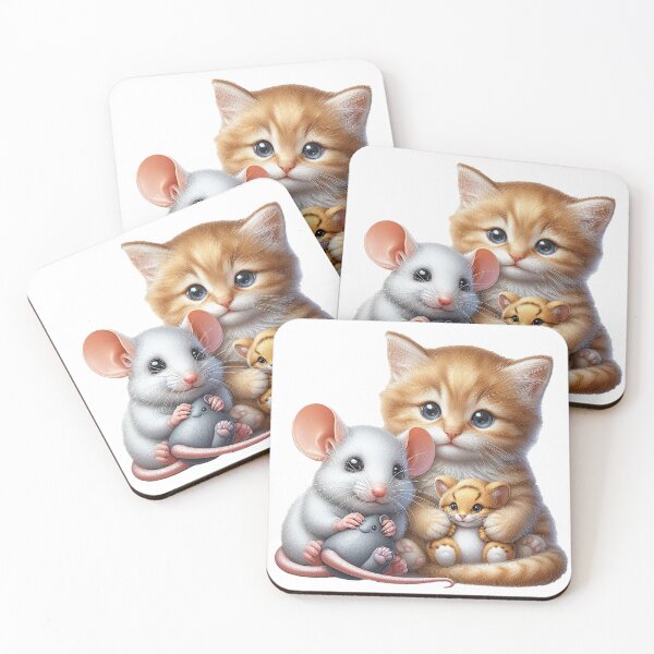 Item preview, Playing Cat and Mouse designed and sold by Foxlindesigns.