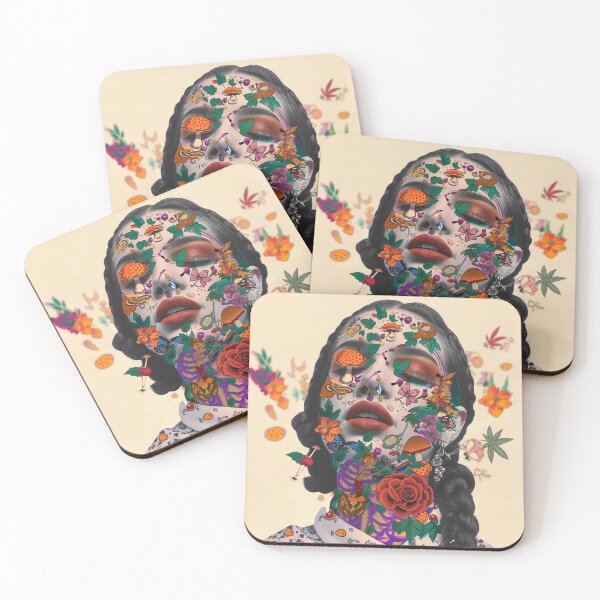 Item preview, Enigmatic Garden: A Surreal Portrait designed and sold by Mystikos Art.