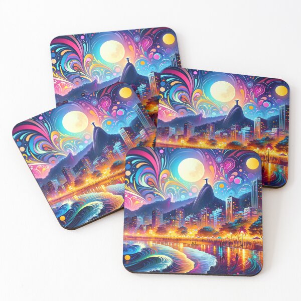 Item preview, Rio de Janeiro's Rhapsody: Carnival of Cosmic Waves designed and sold by leyfinder.