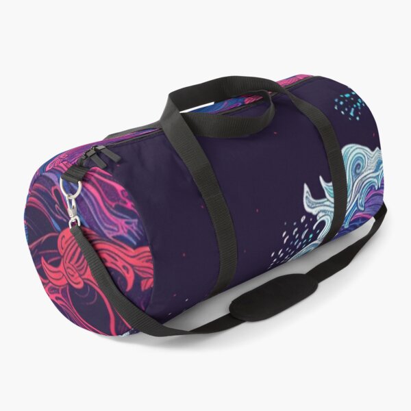 Item preview, Abstract wave pattern neon colour palette Active Outdoors Inspired Art designed and sold by CDC40.