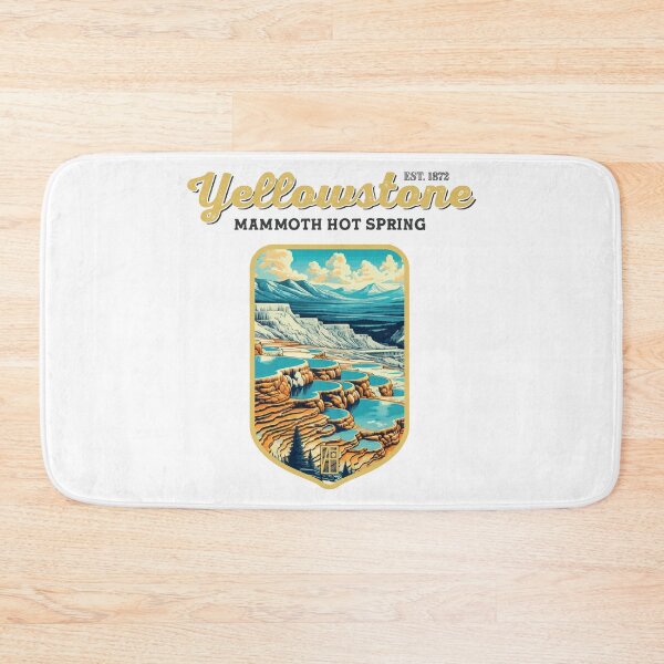 Item preview, USA - NATIONAL PARK - YELLOWSTONE Mammoth Hot Springs - 4 designed and sold by ArtProjectShop.