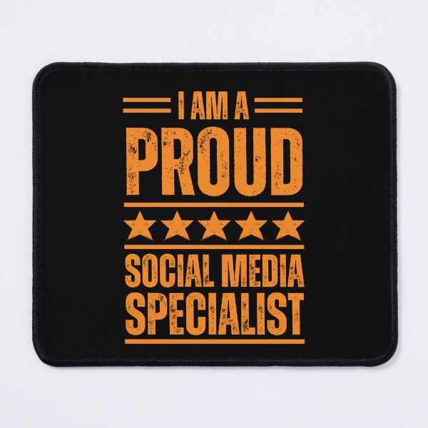 Item preview, I'm A very proud Social media specialist designed and sold by rootartino.