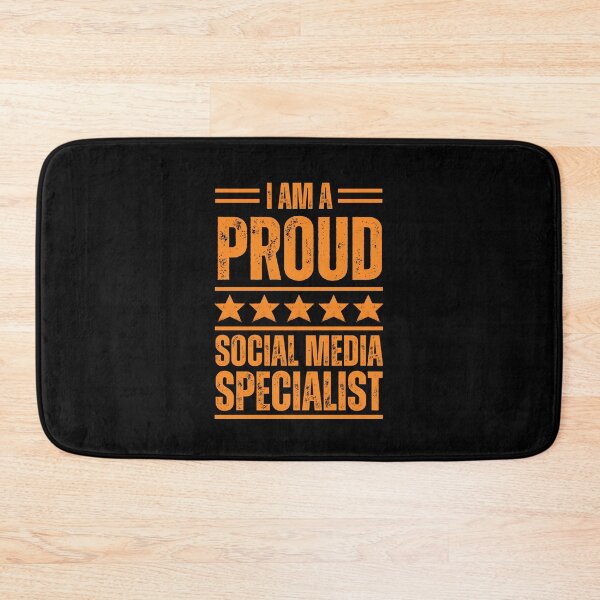 Item preview, I'm A very proud Social media specialist designed and sold by rootartino.