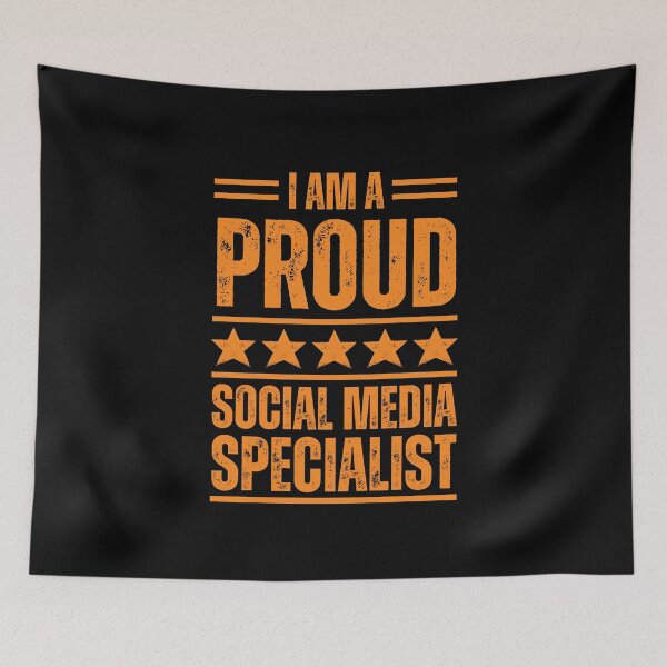 Item preview, I'm A very proud Social media specialist designed and sold by rootartino.