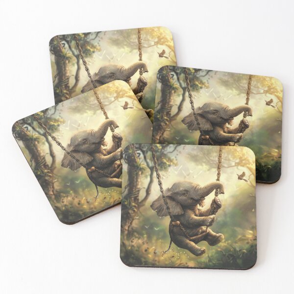 Item preview, Elephant Swinging with Grace designed and sold by Brendon987.