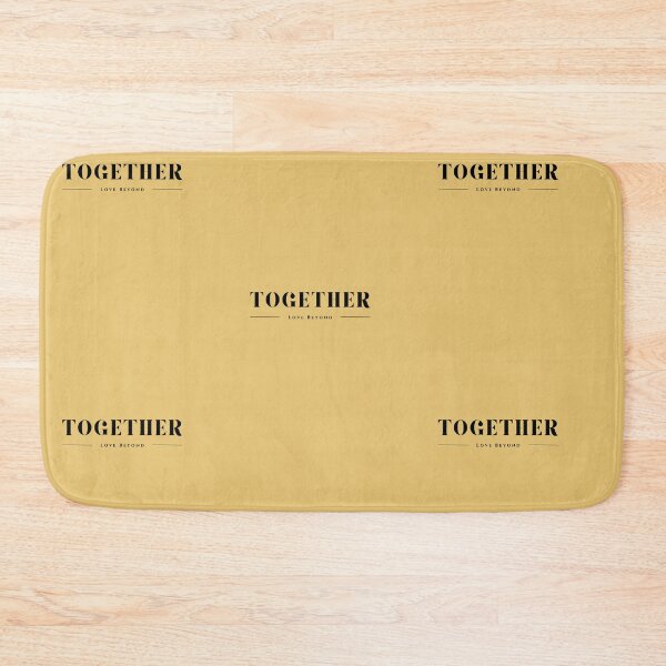 Item preview, TOGETHER | Love Beyond | Yellow Background designed and sold by RM-Journey.