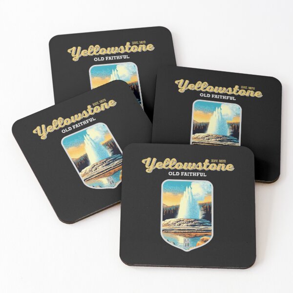 Item preview, USA - NATIONAL PARK - YELLOWSTONE Old Faithful - 1 designed and sold by ArtProjectShop.