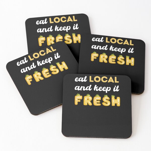 Item preview, Eat local and keep it fresh designed and sold by alczar.