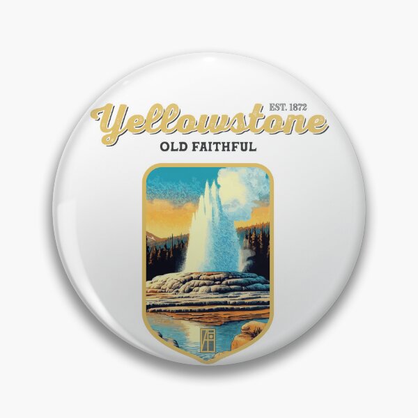 Item preview,  USA - NATIONAL PARK - YELLOWSTONE Old Faithful - 2 designed and sold by ArtProjectShop.
